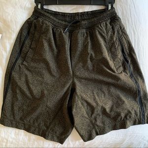 Lululemon speckled athletic shorts